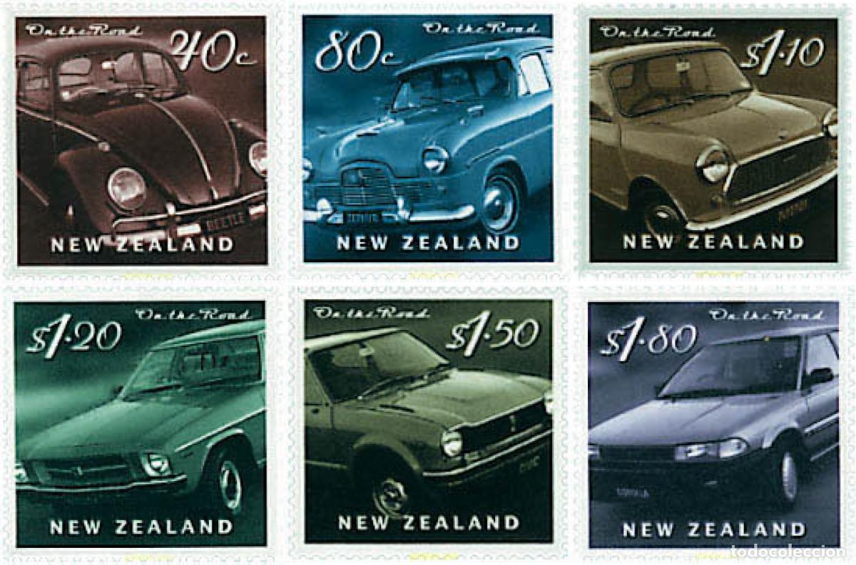Sellos: 69314 MNH NUEVA ZELANDA 2000 COCHES