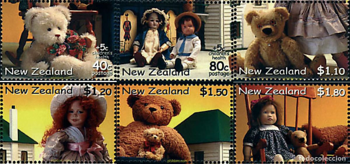 Sellos: 95601 MNH NUEVA ZELANDA 2000 A BENEFICIO DE LA SANIDAD INFANTIL
