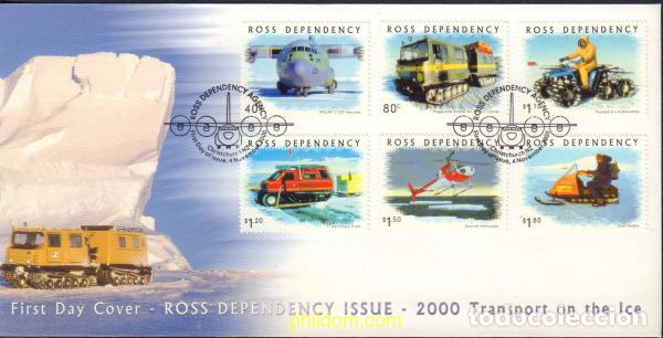 Sellos: 419992 MNH NUEVA ZELANDA. Dependencia Ross 2000 MEDIOS DE TRANSPORTE EN ROSS