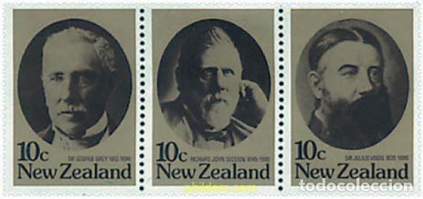Sellos: 6236 MNH NUEVA ZELANDA 1979 HOMBRES DE ESTADO