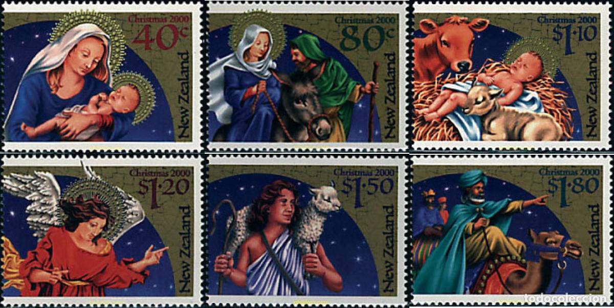 Sellos: 69317 MNH NUEVA ZELANDA 2000 NAVIDAD