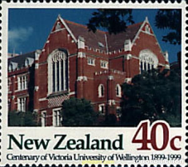 Sellos: 205178 MNH NUEVA ZELANDA 1999 100 ANIVERSARIO DE LA UNIVERSIDAD VICTORIA DE WELLIGTON