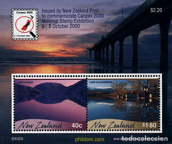 Sellos: 69326 MNH NUEVA ZELANDA 2000 CANPEX 2000. EXPOSICION FILATELICA NACIONAL
