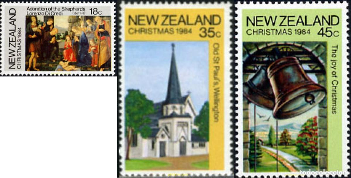 Sellos: 73526 MNH NUEVA ZELANDA 1984 NAVIDAD