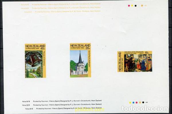 Sellos: 220309 MNH NUEVA ZELANDA 1984 NAVIDAD