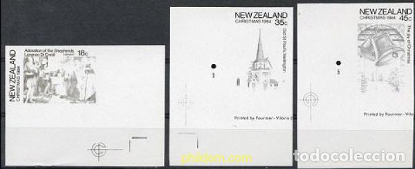 Sellos: 220313 MNH NUEVA ZELANDA 1984 NAVIDAD