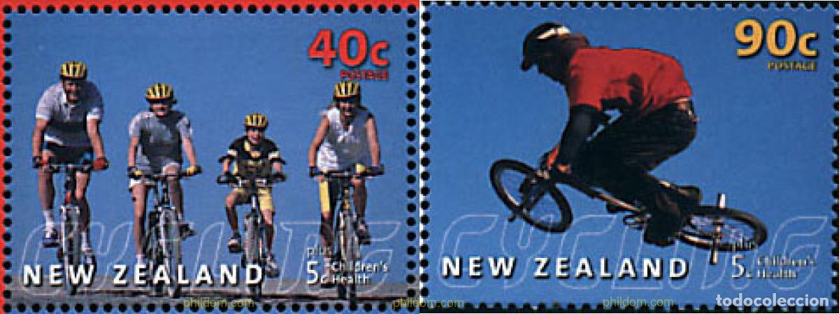 Sellos: 80523 MNH NUEVA ZELANDA 2001 SALUD INFANTIL