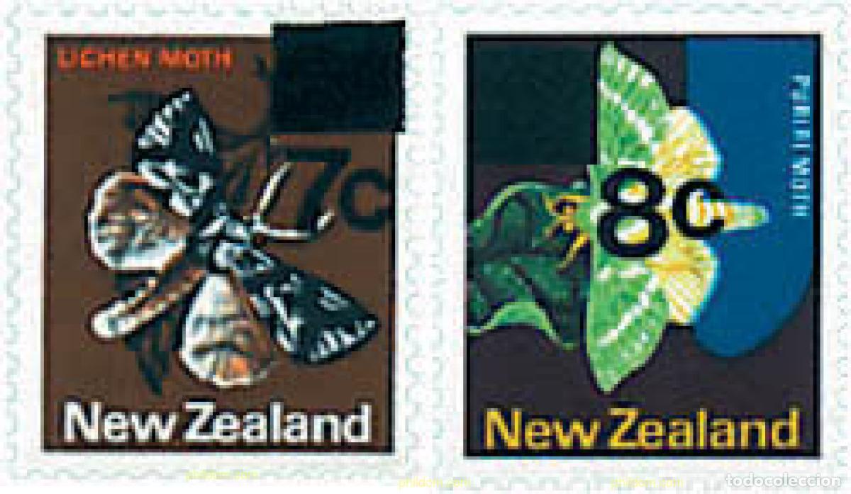 Sellos: 76699 MNH NUEVA ZELANDA 1977 SERIE BASICA