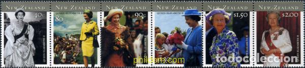 Sellos: 349450 MNH NUEVA ZELANDA 2001 75 ANIVERSARIO DE LA REINA ISABEL II