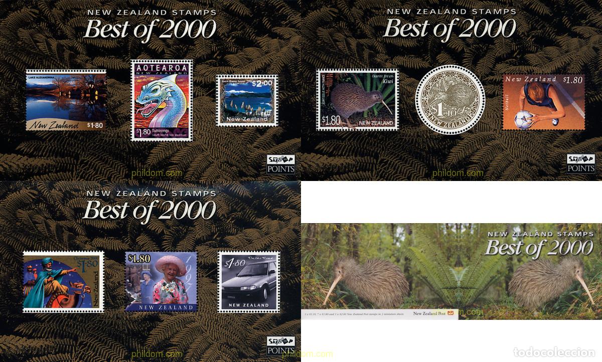 Sellos: 621787 MNH NUEVA ZELANDA 2001 BEST OF 2000
