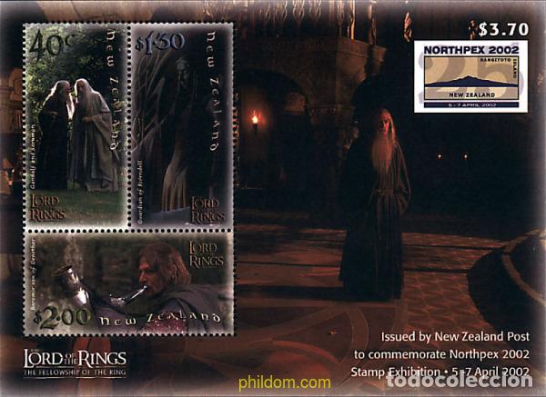 Sellos: 89620 MNH NUEVA ZELANDA 2002 NORTHPEX 2002. EXPOSICION FILATELICA NACIONAL