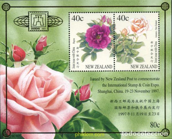 Sellos: 95046 MNH NUEVA ZELANDA 1997 SHANGHAI 97. EXPOSICION FILATELICA INTERNACIONAL