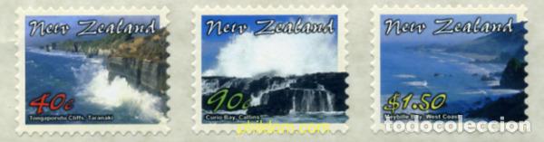 Sellos: 349452 MNH NUEVA ZELANDA 2002 PAISAJES COSTEROS