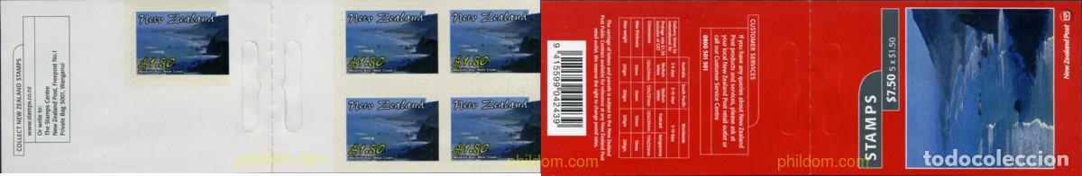 Sellos: 349453 MNH NUEVA ZELANDA 2002 PAISAJES COSTEROS