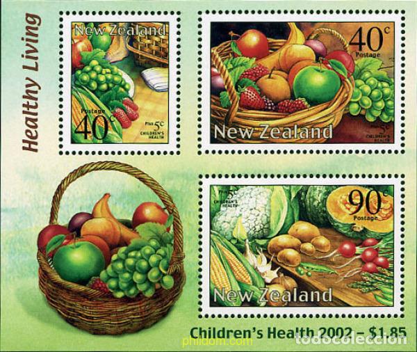 Sellos: 99755 MNH NUEVA ZELANDA 2002 PRO INFANCIA