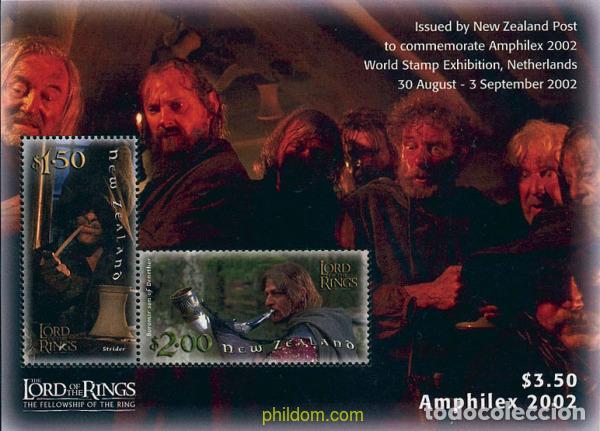 Sellos: 101257 MNH NUEVA ZELANDA 2002 AMPHILEX 2002. EXPOSICION FILATELICA INTERNACIONAL