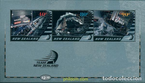 Sellos: 115257 MNH NUEVA ZELANDA 2003 COPA AMERICA