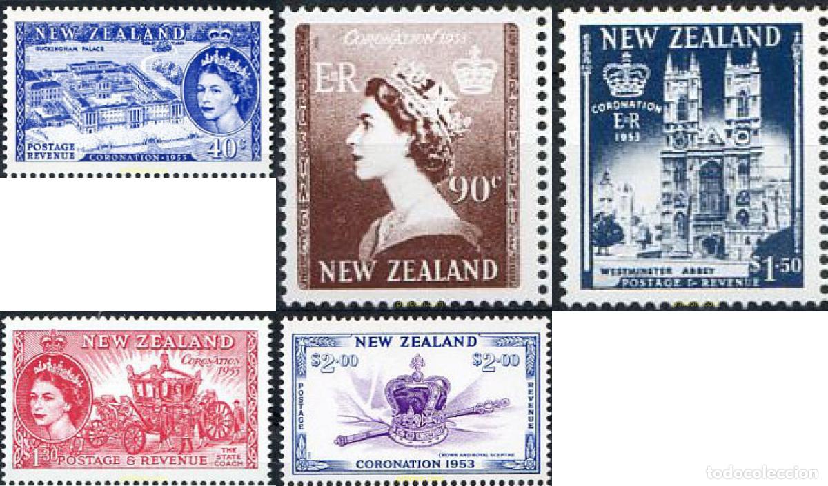 Sellos: 125170 MNH NUEVA ZELANDA 2003 50 ANIVERSARIO DEL ACCESO AL TRONO DE ISABEL II
