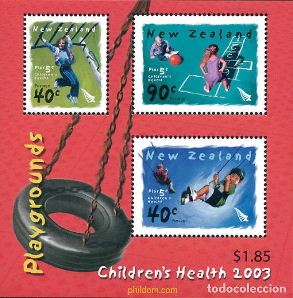 Sellos: 128106 MNH NUEVA ZELANDA 2003 PRO INFANCIA