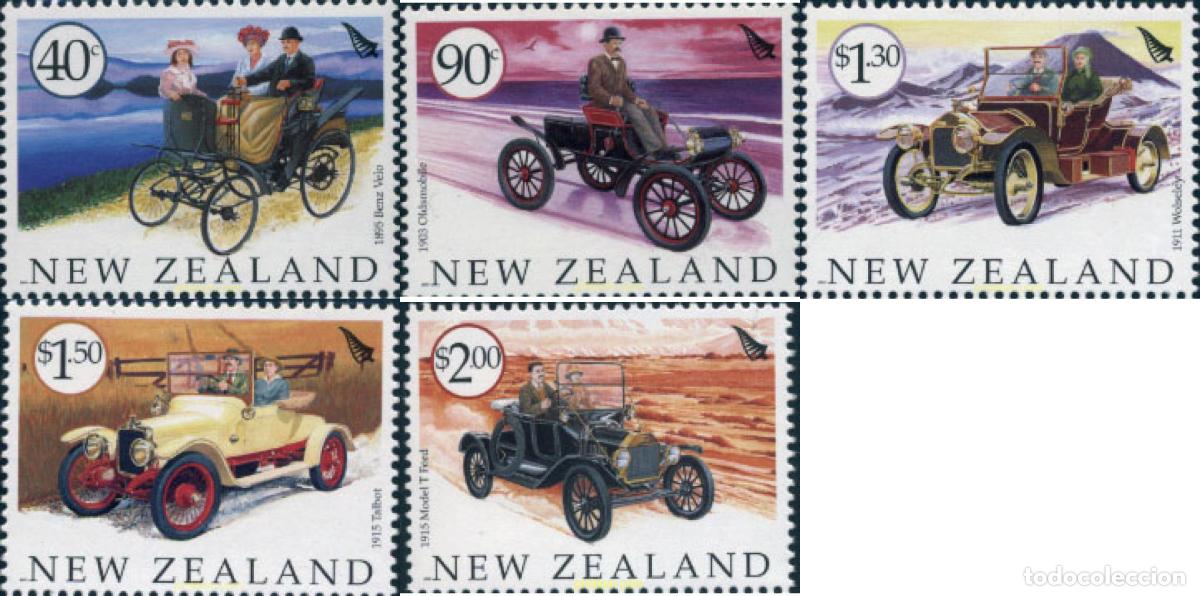 Sellos: 132867 MNH NUEVA ZELANDA 2003 CENTENARIO DE LA ASOCIACION AUTOMOVILISTICA DE NUEVA ZELANDA
