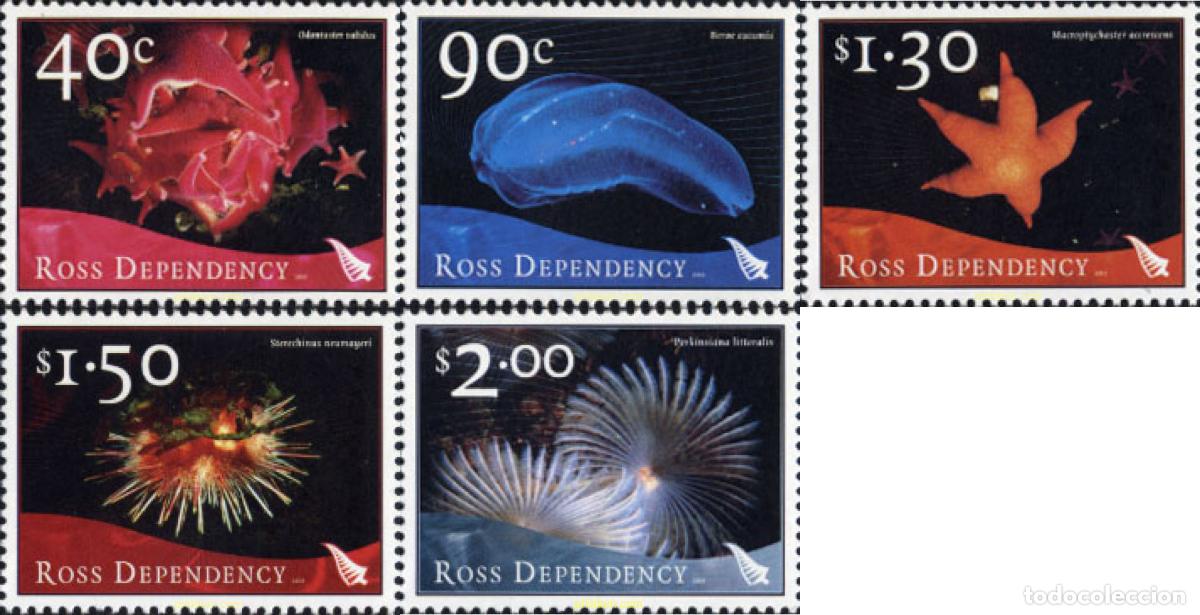 Sellos: 133329 MNH NUEVA ZELANDA. Dependencia Ross 2003 FAUNA MARINA