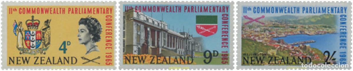 Sellos: 134494 MNH NUEVA ZELANDA 1965 11 CONFERENCIA DE LA COMMONWEALTH