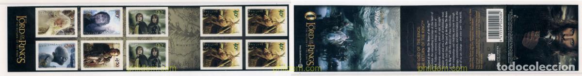 Sellos: 136630 MNH NUEVA ZELANDA 2003 EL SE&Ntilde;OR DE LOS ANILLOS