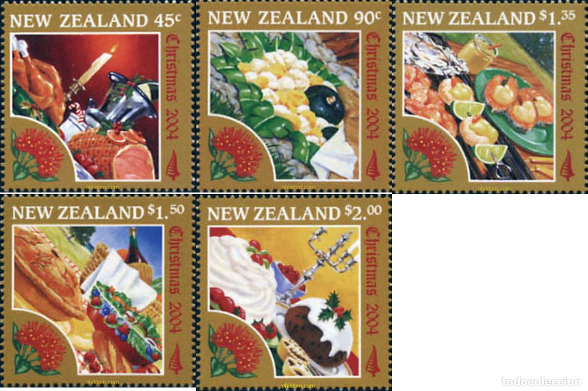 Sellos: 149512 MNH NUEVA ZELANDA 2004 NAVIDAD