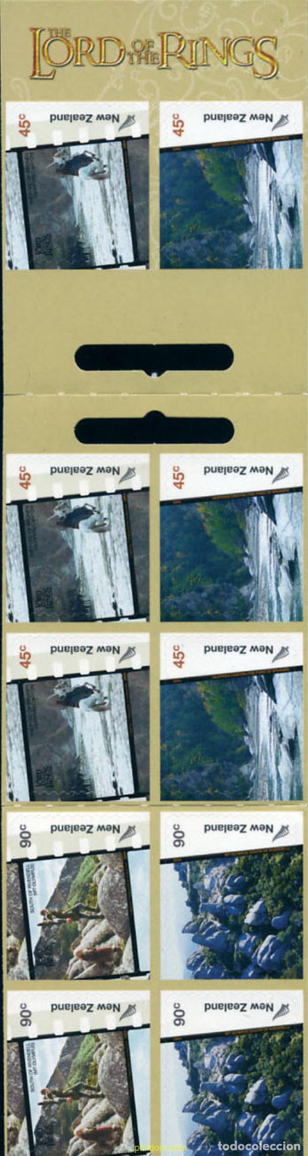Sellos: 149511 MNH NUEVA ZELANDA 2004 EL SE&Ntilde;OR DE LOS ANILLOS