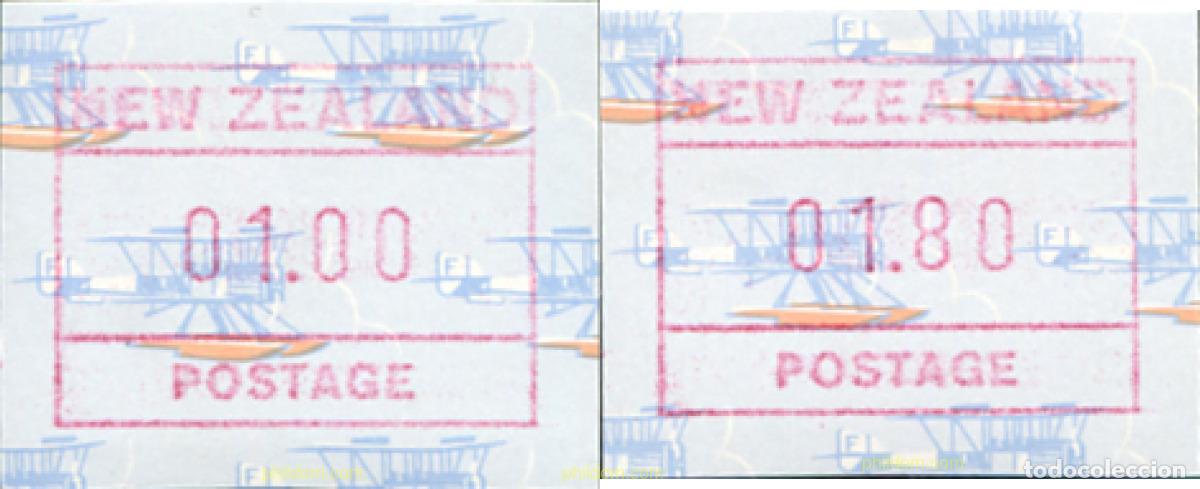 Sellos: 770729 MNH NUEVA ZELANDA 1990 AUTOMATICOS