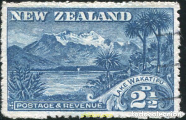 Sellos: 780939 USED NUEVA ZELANDA 1902 MOTIVOS VARIOS