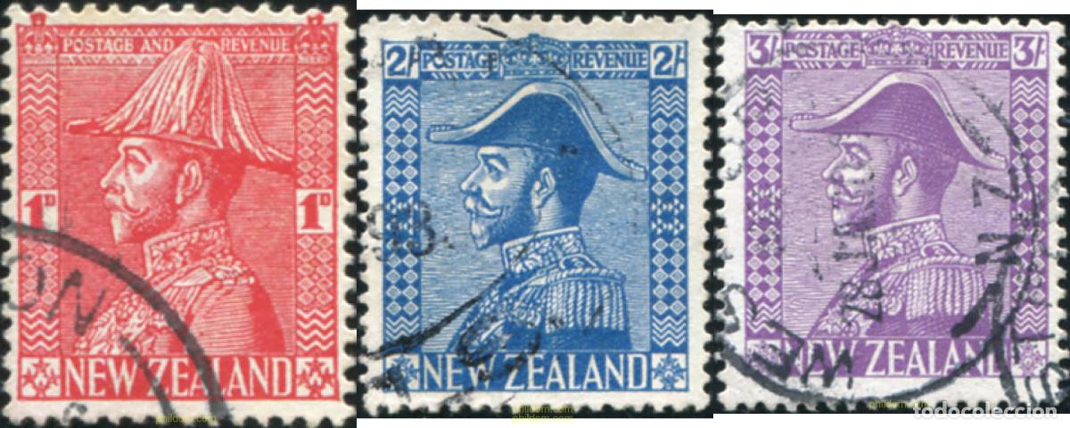 Sellos: 781087 USED NUEVA ZELANDA 1926 REY GEORGE V