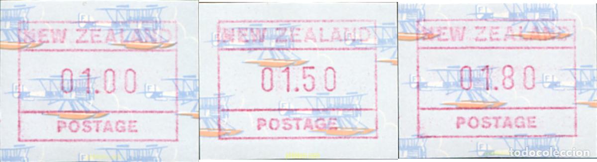 Sellos: 630013 MNH NUEVA ZELANDA 1990 AUTOMATICOS