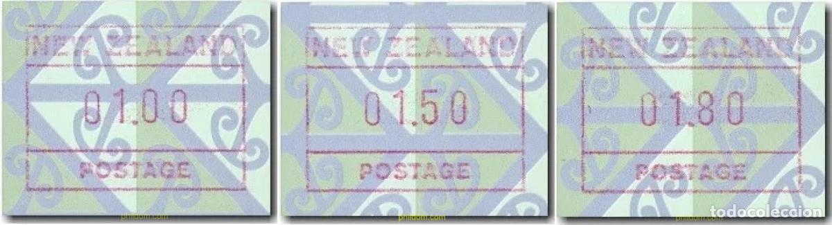 Sellos: 349135 MNH NUEVA ZELANDA 1996 VALOR VARIABLE DE VIGAS MAOR&iacute;ES