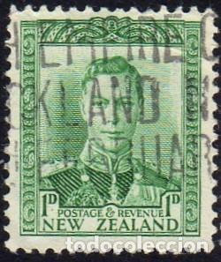 Sellos: Nueva Zelanda. George VI. 1951. YT-238A. Usado.