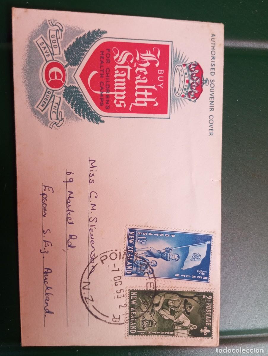 Sellos: NUEVA ZELANDA, 1953, SPD BOY SCOUTS
