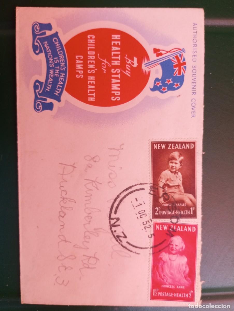 Sellos: NUEVA ZELANDA, 1952, SPD , PRINCIPES