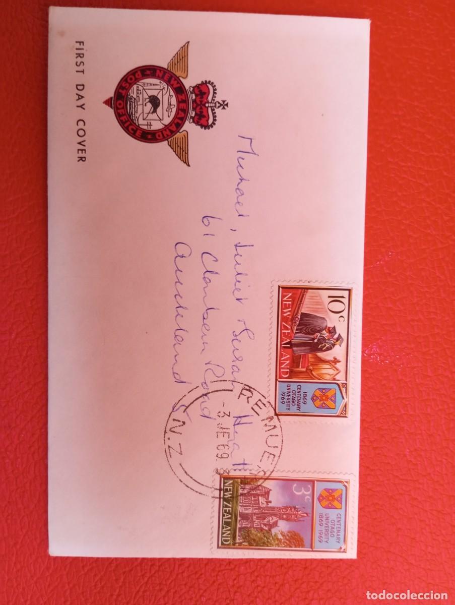 Sellos: NUEVA ZELANDA, , SPD , 1969, CENTENARIO DE LA UNIVERSIDAD