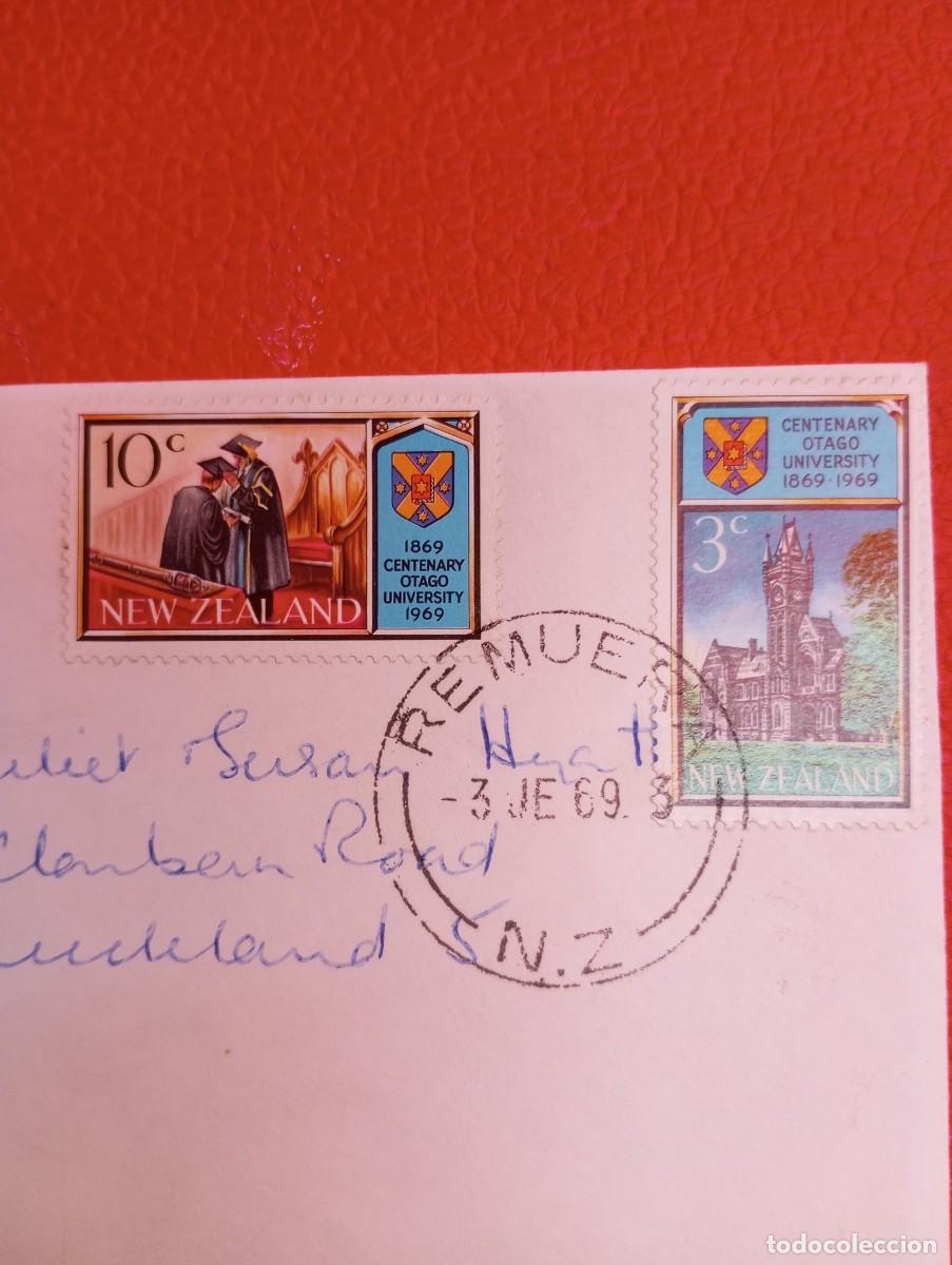 Sellos: NUEVA ZELANDA, , SPD , 1969, CENTENARIO DE LA UNIVERSIDAD - Foto 3