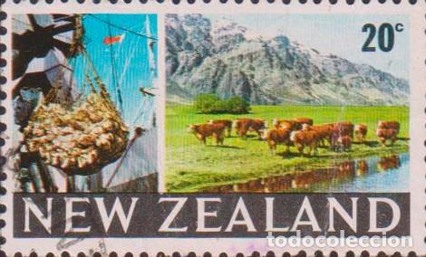Sellos: sello NUEVA ZELANDA NEW ZEALAND filatelia correio correos stamp post postage SOY.YO