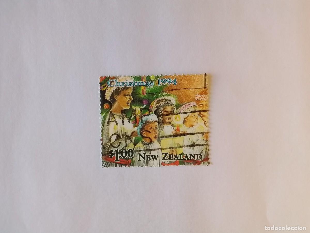 Sellos: A&Ntilde;O 1994 NUEVA ZELANDA SELLO USADO