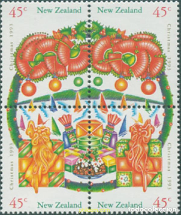 Sellos: 162501 MNH NUEVA ZELANDA 1993 NAVIDAD