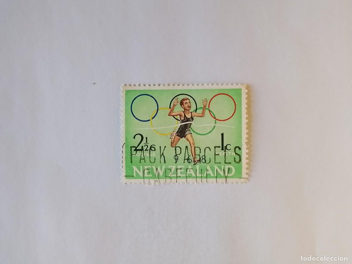 Sellos: A&Ntilde;O 1968 NUEVA ZELANDA SELLO USADO