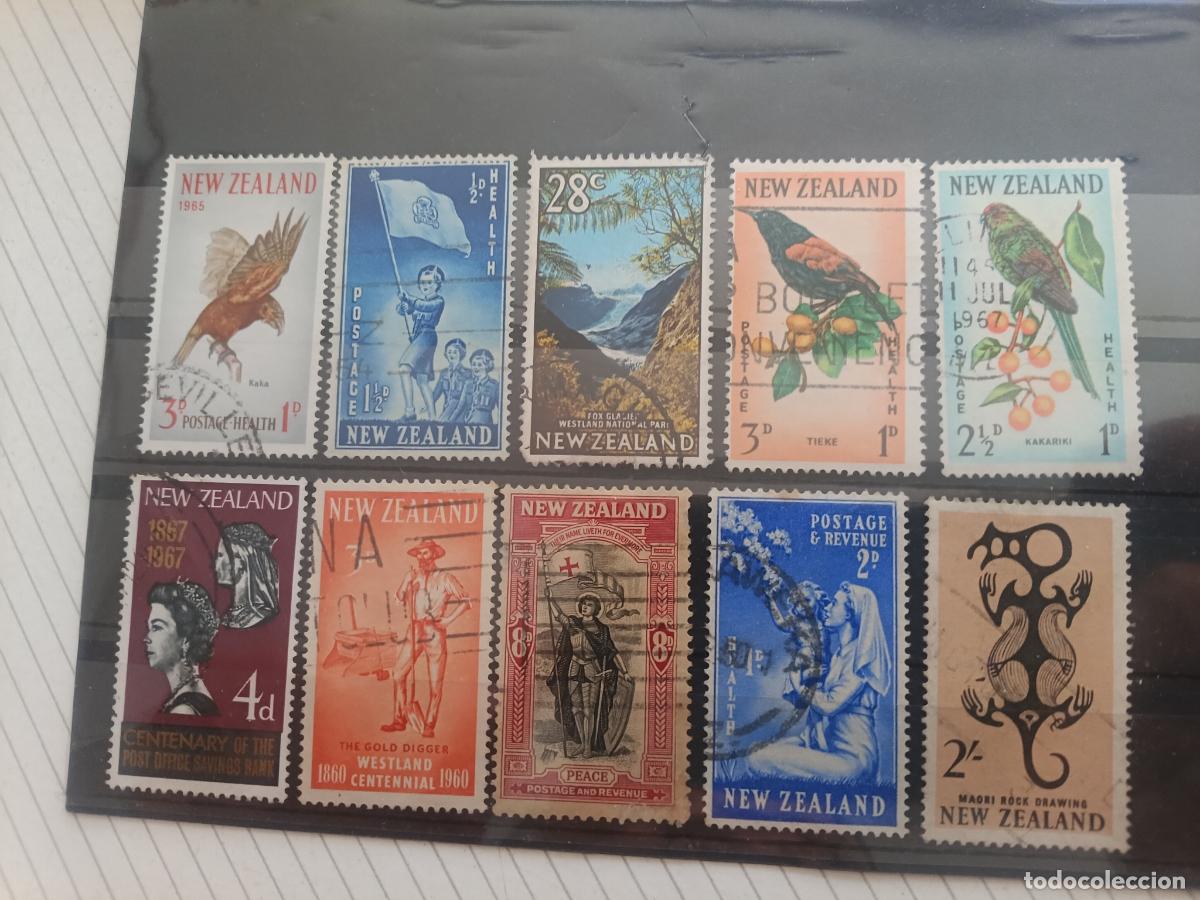 Sellos: Nueva Zelanda. New Zealand, lote de sellos