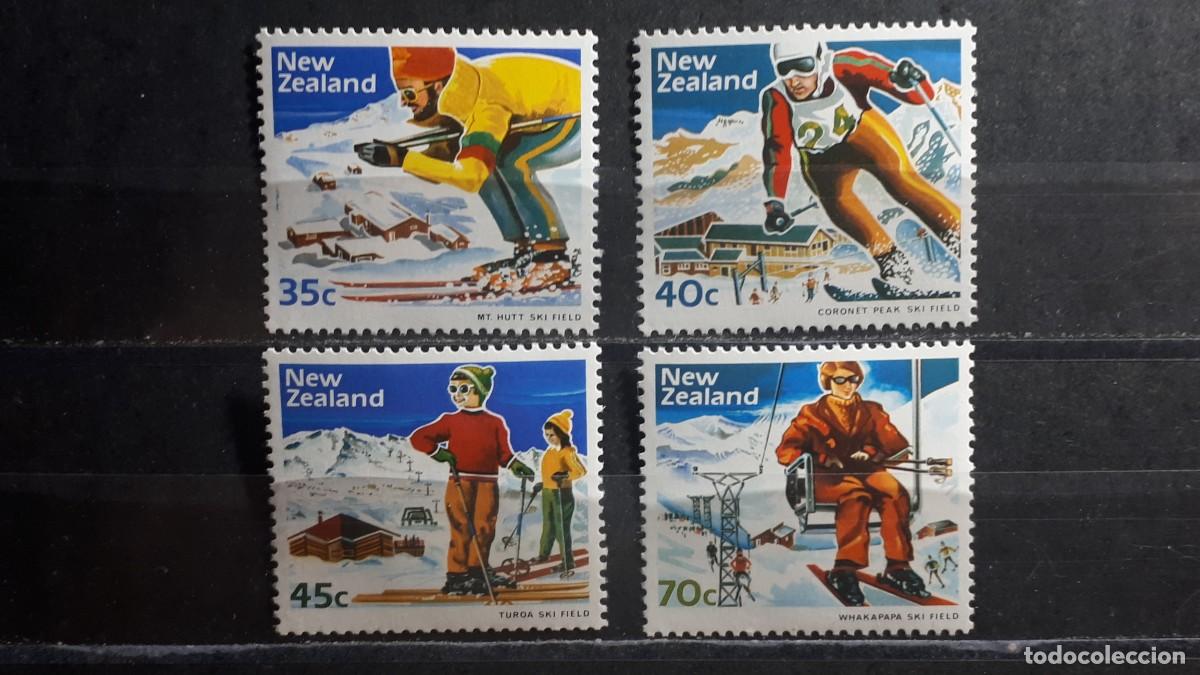 Sellos: NUEVA ZELANDA. A&Ntilde;O 1984. **. YVERT 867/70