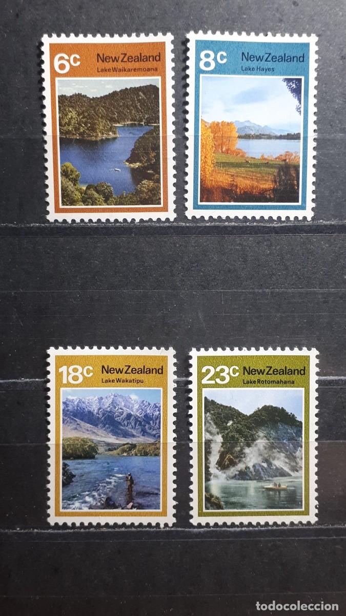 Sellos: NUEVA ZELANDA. A&Ntilde;O 1972. **. YVERT 576/9