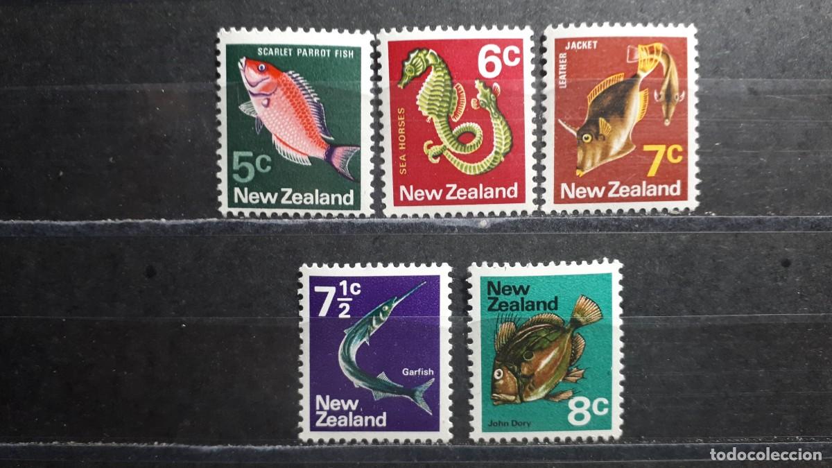 Sellos: NUEVA ZELANDA. A&Ntilde;O 1970-1. **. YVERT 514/8