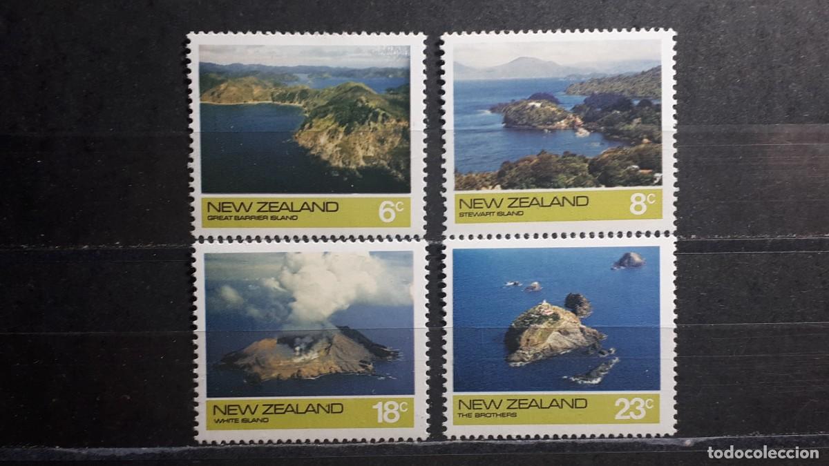 Sellos: NUEVA ZELANDA. A&Ntilde;O 1974. **. YVERT 621/4