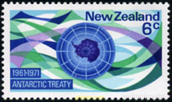 Sellos: 331740 MNH NUEVA ZELANDA 1971 ANIVERSARIOS VARIOS