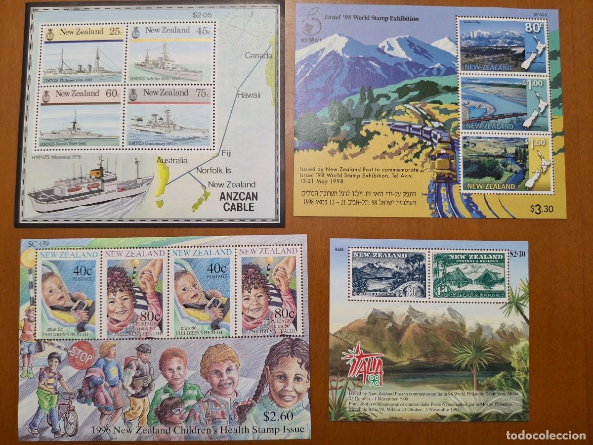 Briefmarken: HB172 HOJITAS BLOQUE de NUEVA ZELANDA en NUEVO ideal para tematicas (leer descripcion)
